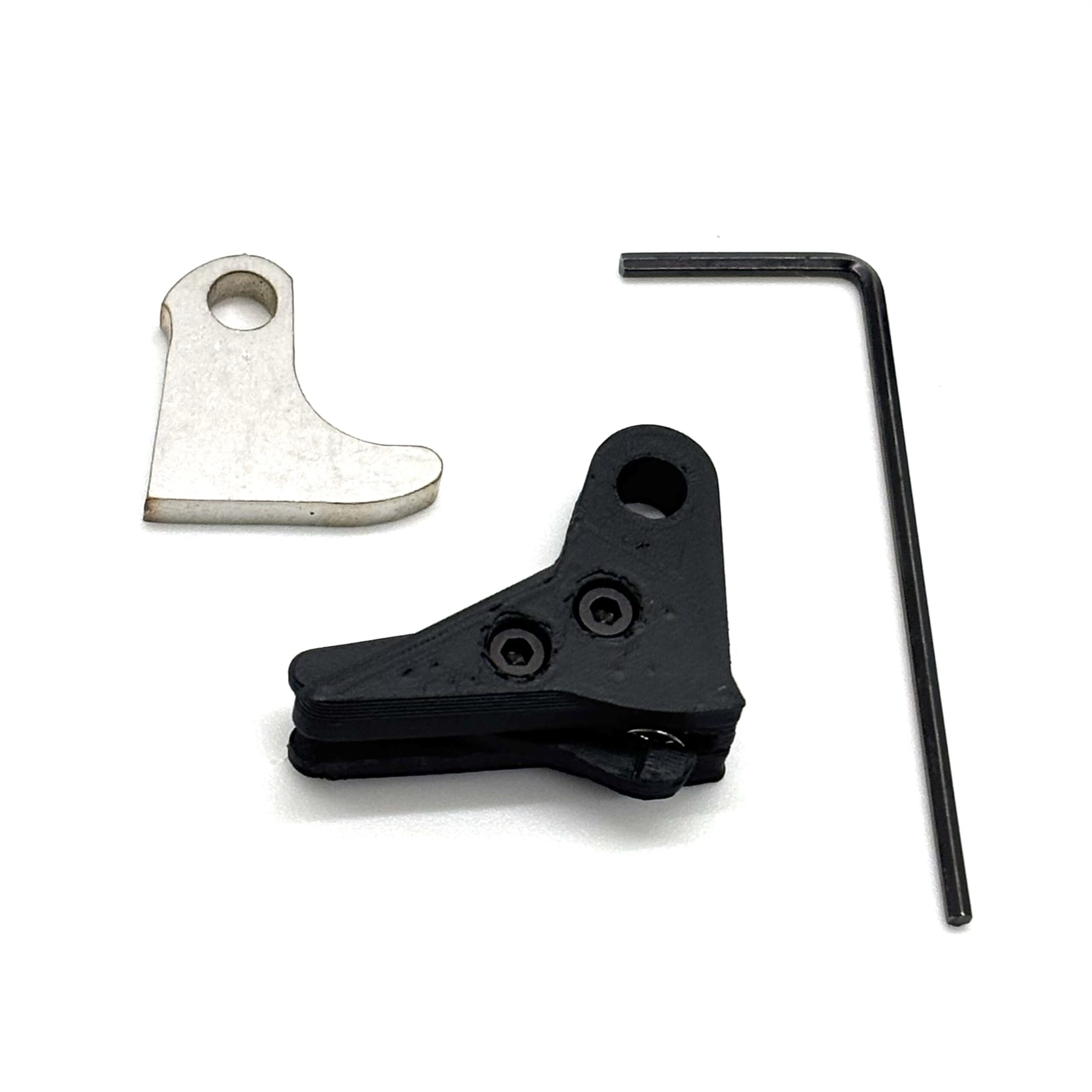 ⚡ New: Georgia Glock FRT Polymer V3 Trigger Shoe Kit with Safety and Curved Steel Trip for All Glocks – Black - Image 2