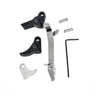 ⚡ New: Georgia Polymer Glock FRT V2 Trigger Bar Kit – (1) Reset Trip (2) Trigger Shoes (1) Bar (2) Springs