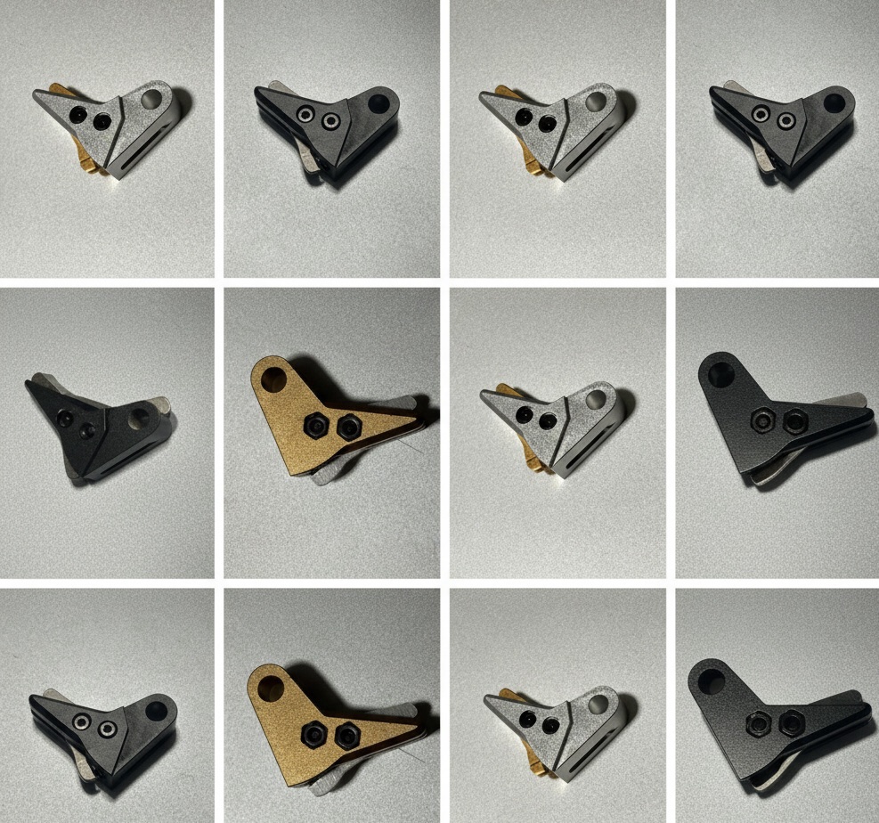 ⚡ New: Georgia Glock Standard Semi-Auto 6061 Aluminum Flat Glock Trigger Shoe Gen 1 2 3 4 for All Glocks - Image 2
