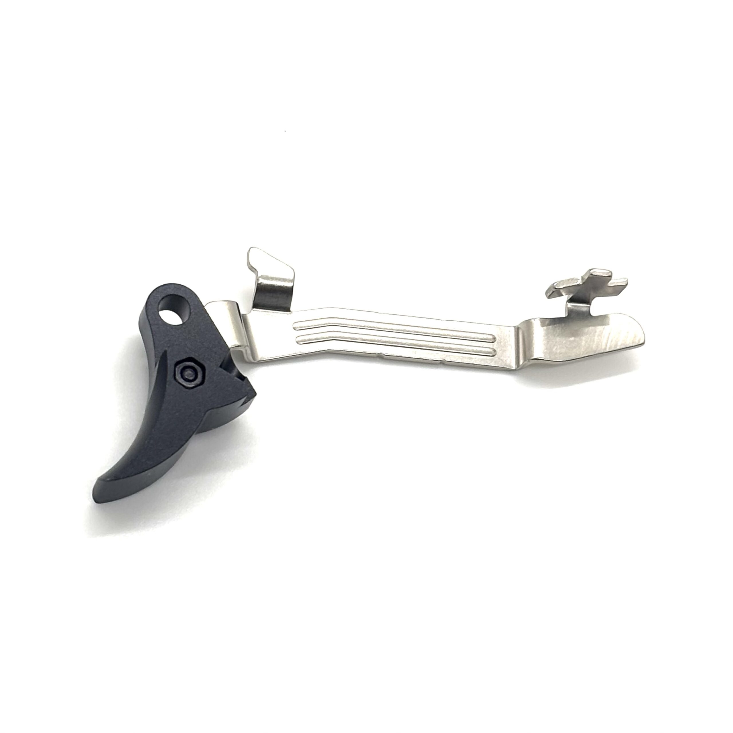 ⚡ New: Georgia Glock 43 43X 48 FRT V2 DROP IN Trigger Bar Kit / Flat or Curve Aluminum Shoe w/ Steel Curved Trip - Image 4