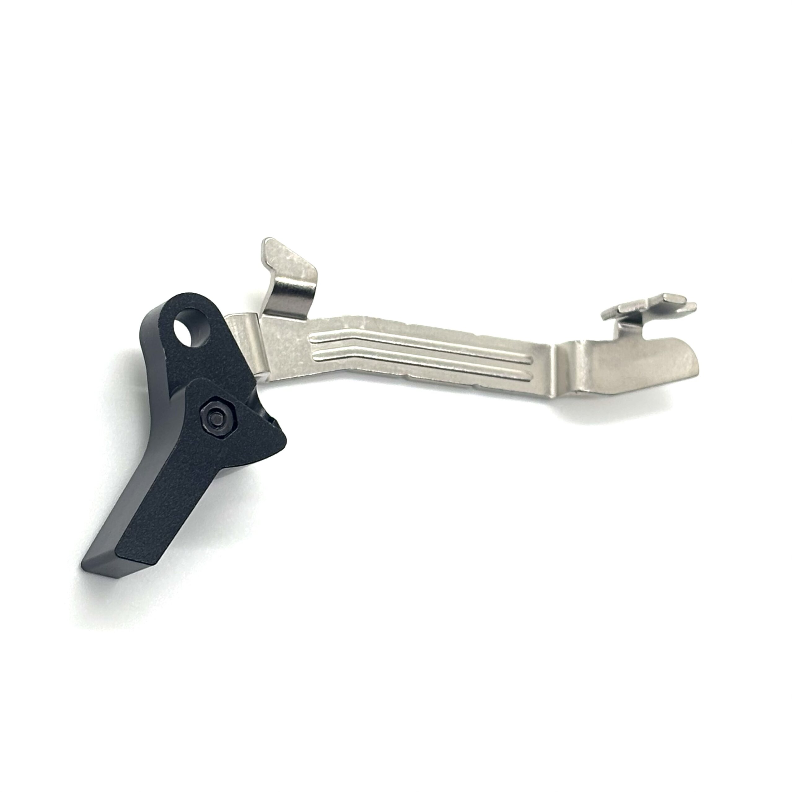 ⚡ New: Georgia Glock 43 43X 48 FRT V2 DROP IN Trigger Bar Kit / Flat or Curve Aluminum Shoe w/ Steel Curved Trip - Image 3