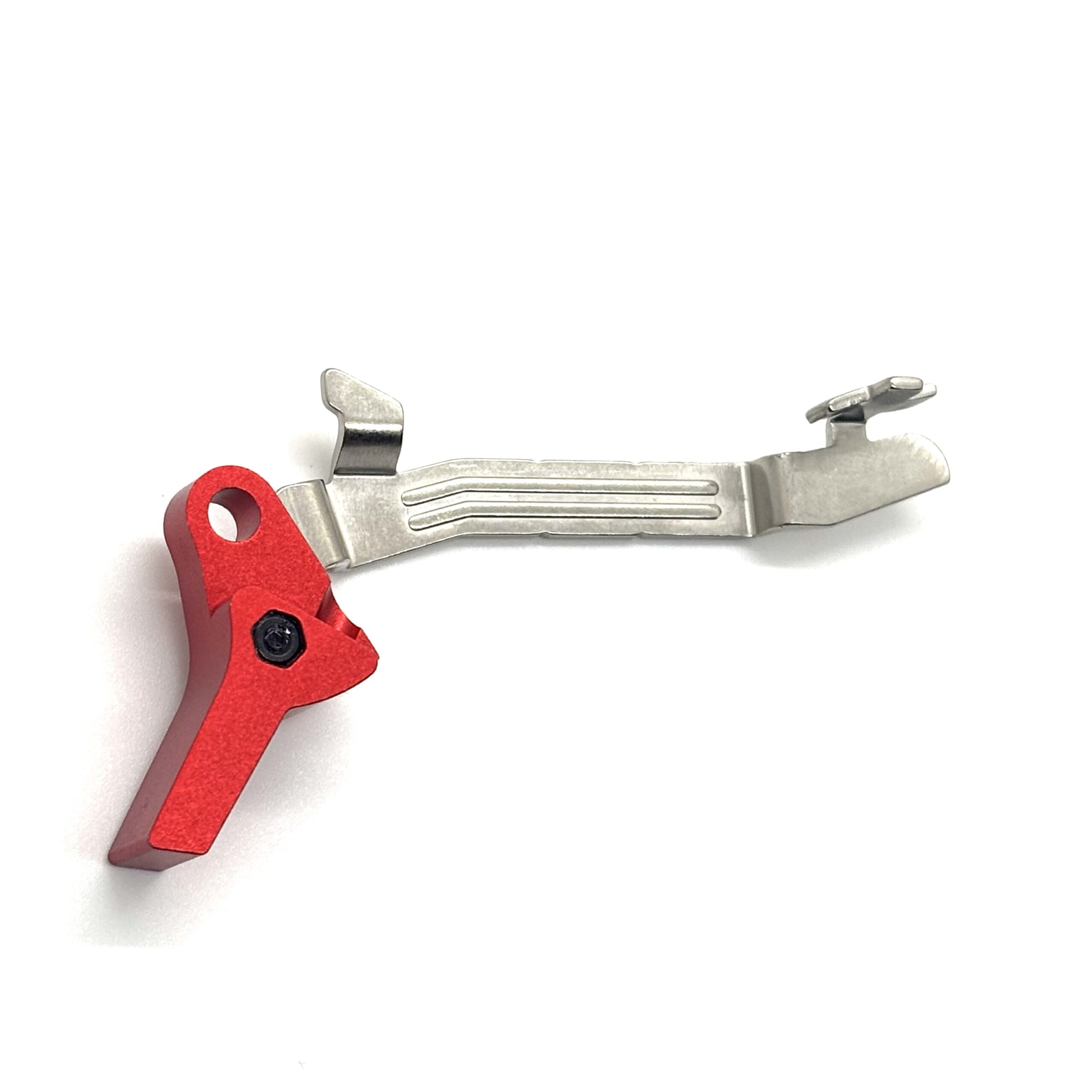 ⚡ New: Georgia Glock 43 43X 48 FRT V2 DROP IN Trigger Bar Kit / Flat or Curve Aluminum Shoe w/ Steel Curved Trip - Image 5