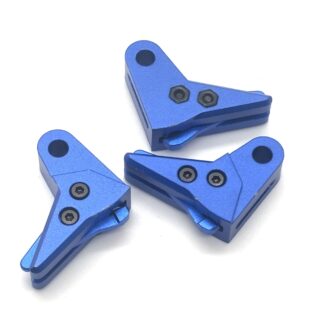 ⚡ New: Georgia BLEM-CHIP Standard Semi-Auto Royal Blue 6061 Aluminum Flat Glock Trigger