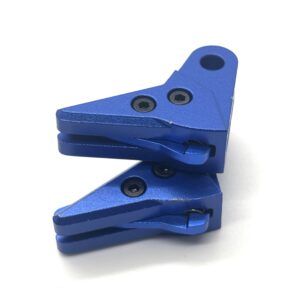 Alternative view of ⚡ New: Georgia BLEM-CHIP Standard Semi-Auto Royal Blue 6061 Aluminum Flat Glock Trigger