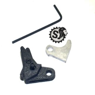 ⚡ New: Georgia Glock FRT Polymer V3 Trigger Shoe Kit with Safety and Curved Steel Trip for All Glocks – Black