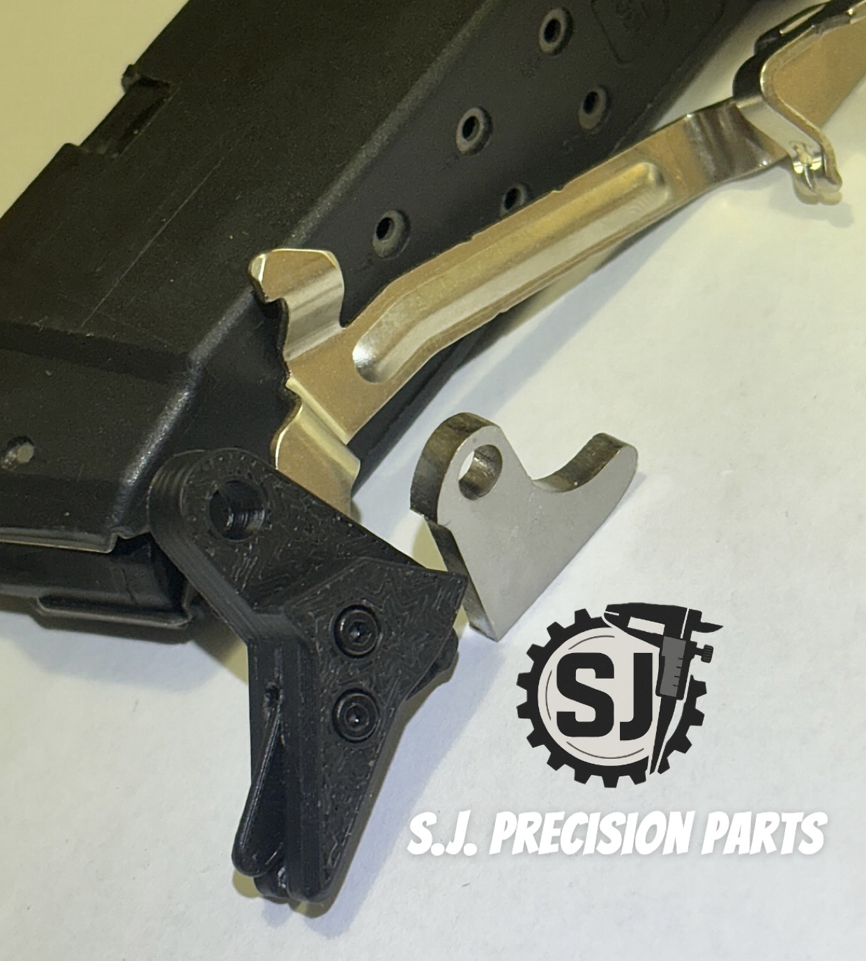 ⚡ New: Georgia GLOCK FRT POLYMER V3 BAR GEN 1 2 3 with Safety and Curved Steel Trip for 17 19 22 26 27 - Image 4
